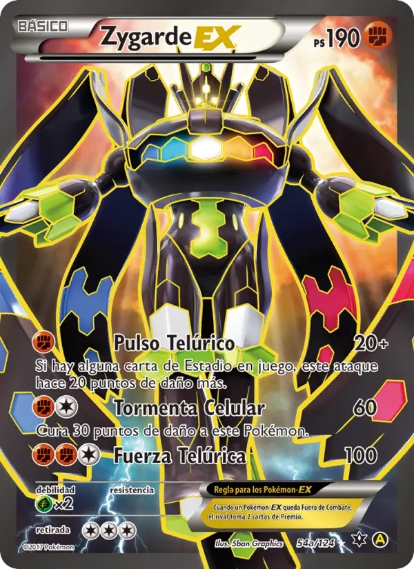 Zygarde EX #54