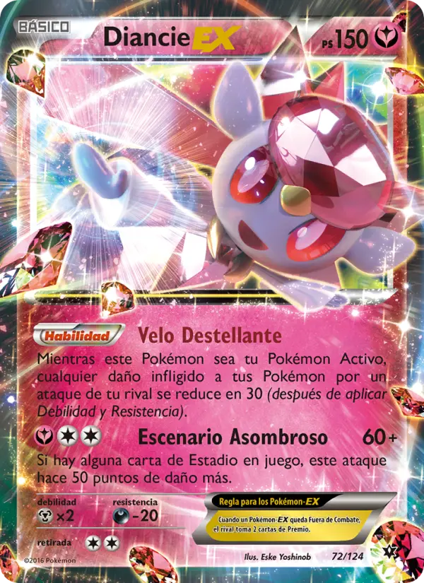 Diancie EX #72