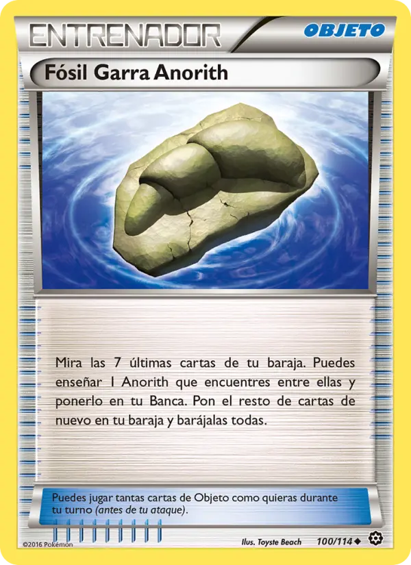 Fósil Garra Anorith #100