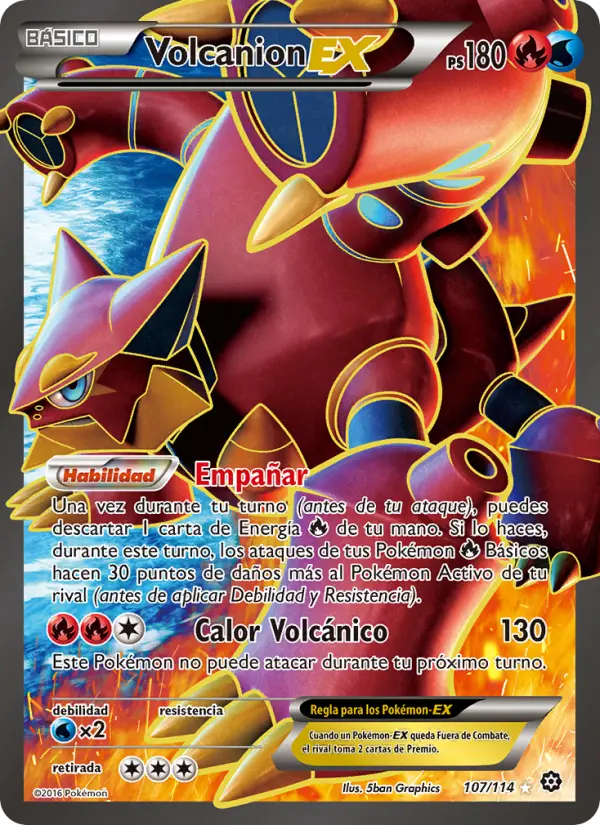 Volcanion ex #107