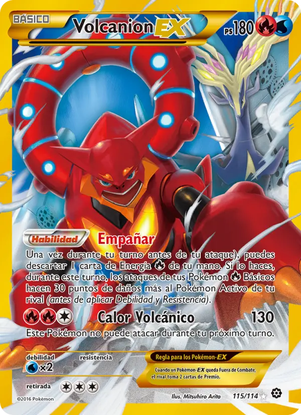 Volcanion ex #115