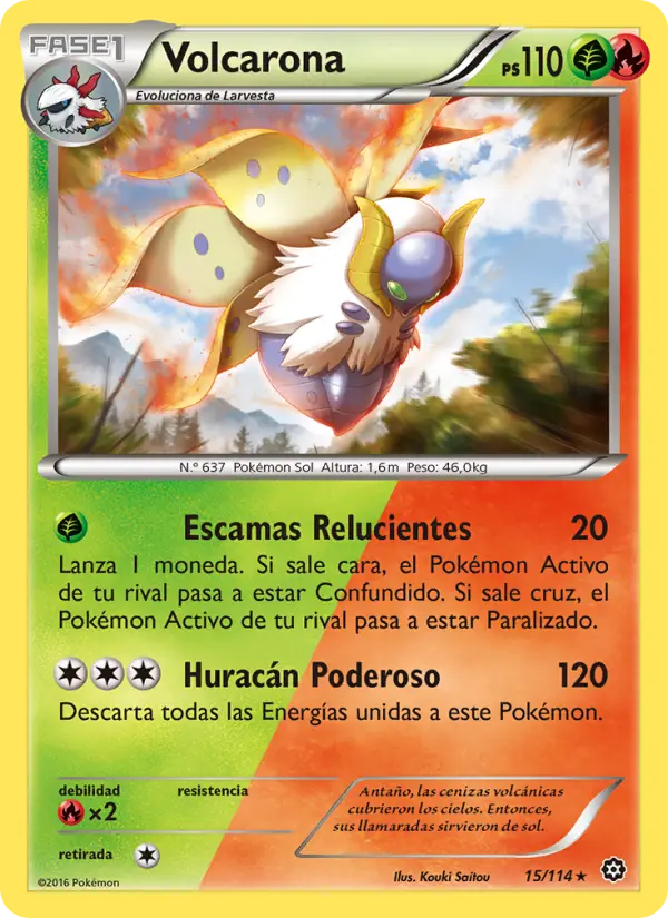 Volcarona #15 — Asedio de Vapor