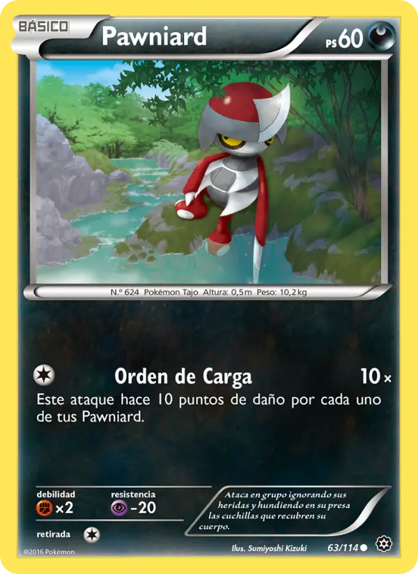 Pawniard #63 — Asedio de Vapor (Reverse Holo)