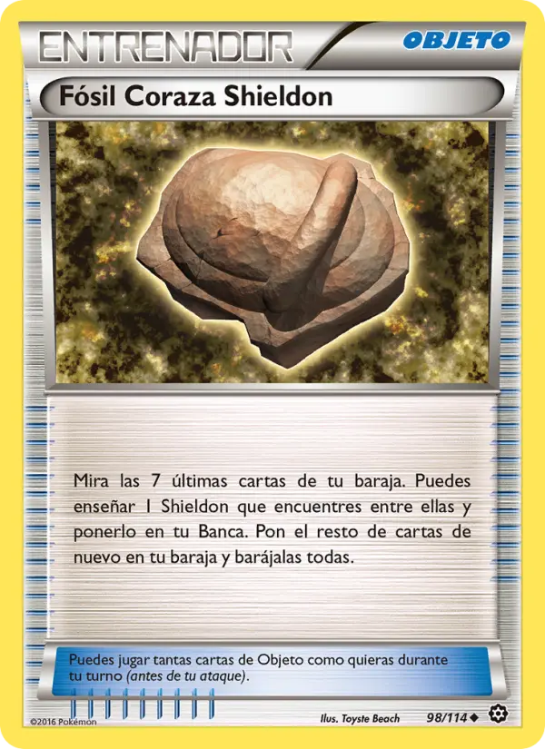 Fósil Coraza Shieldon #98