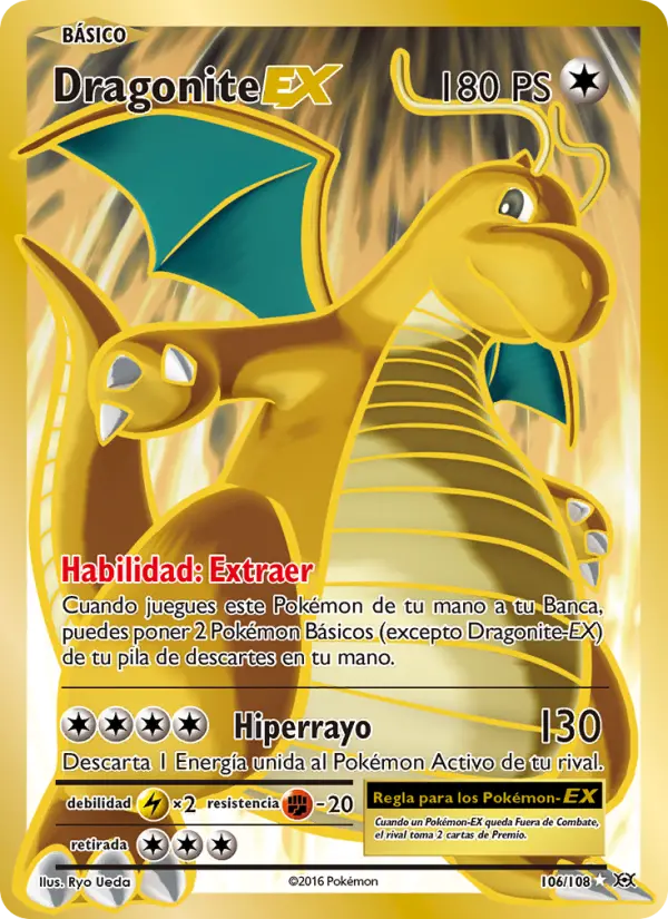 Dragonite EX #106