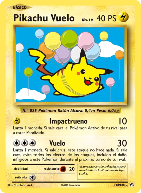 Flying Pikachu #110