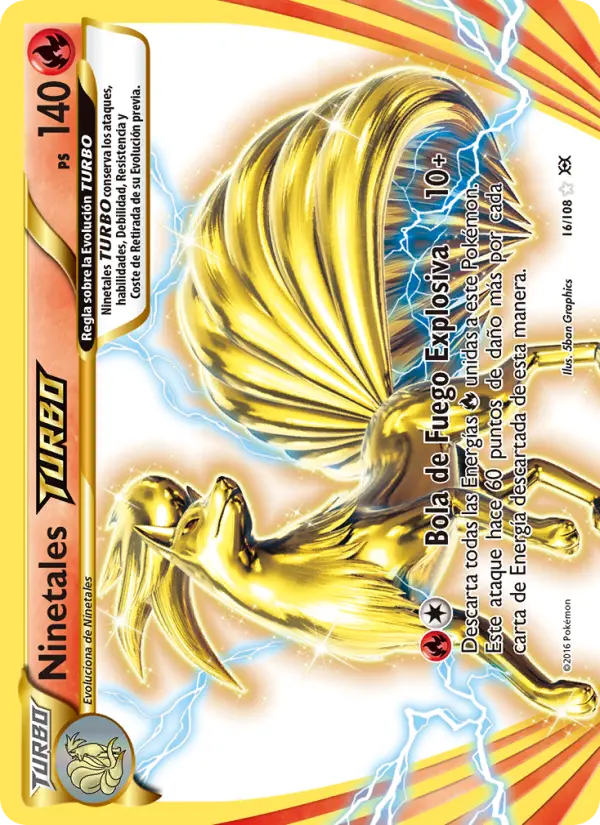 Ninetales TURBO #16 — Evoluciones