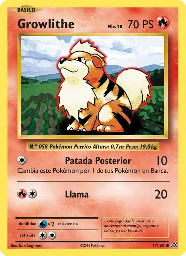 Growlithe #17
