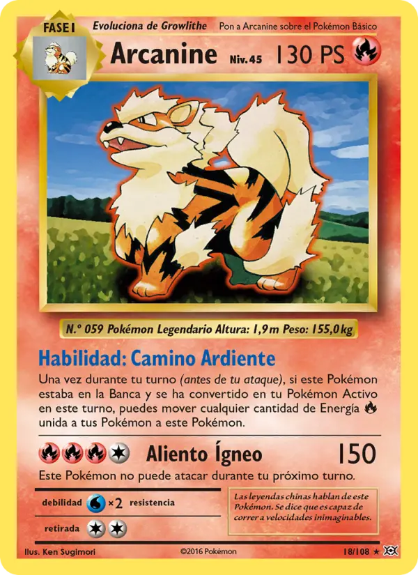 Arcanine #18