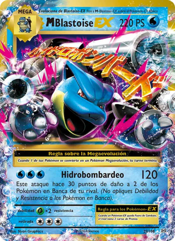 M-Blastoise EX #22