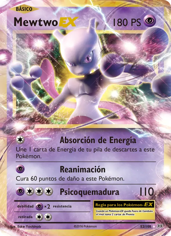 Mewtwo EX #52