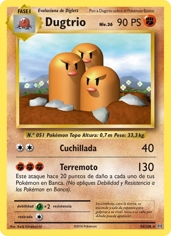 Dugtrio #56