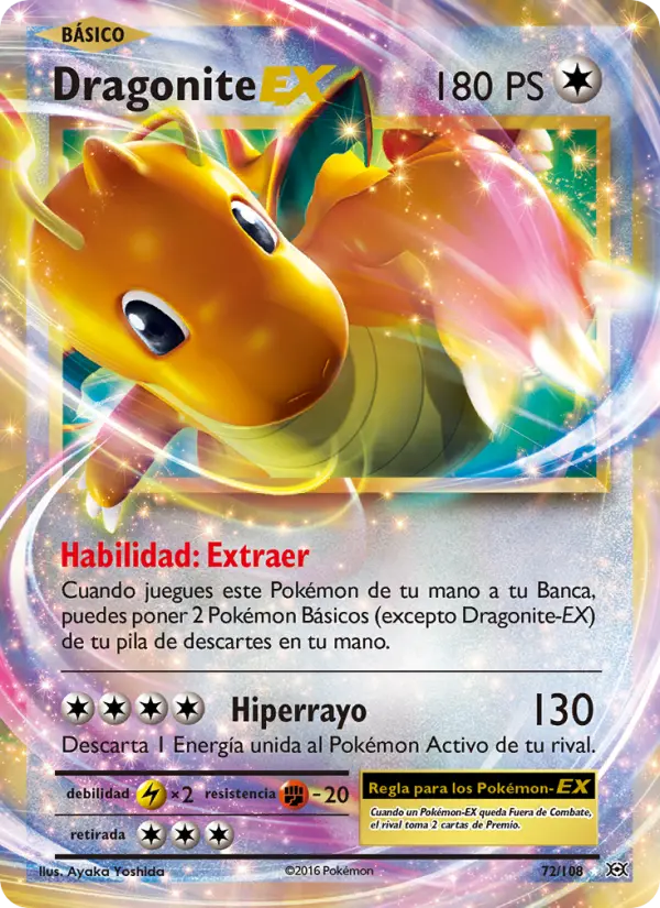 Dragonite EX #72