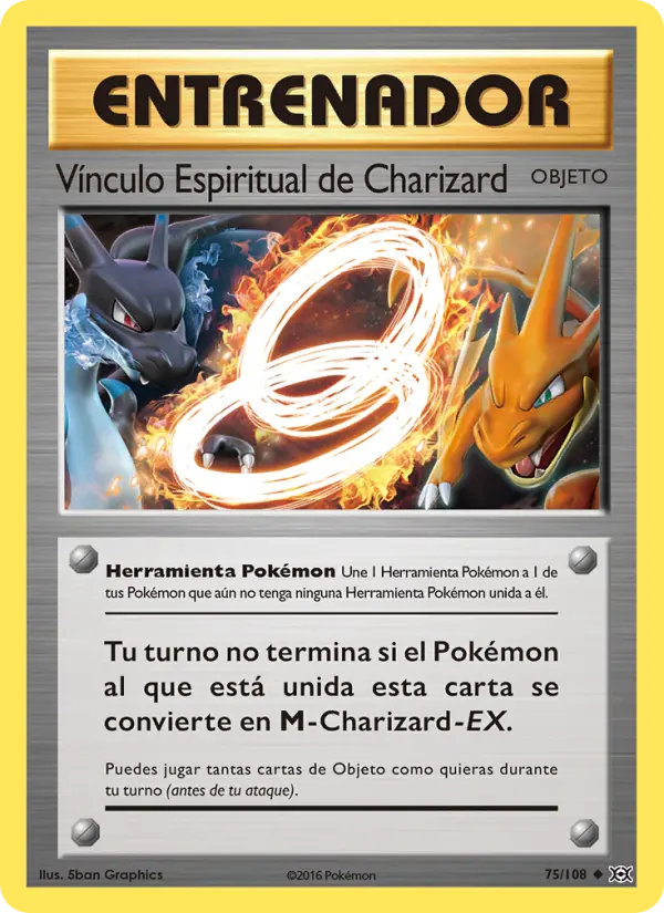 Vínculo Espiritual de Charizard #75 — Evoluciones