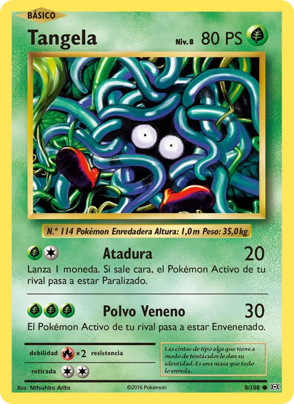 Tangela #8 — Evoluciones