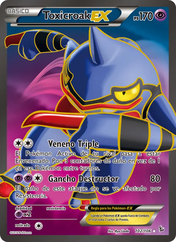 Toxicroak ex #102