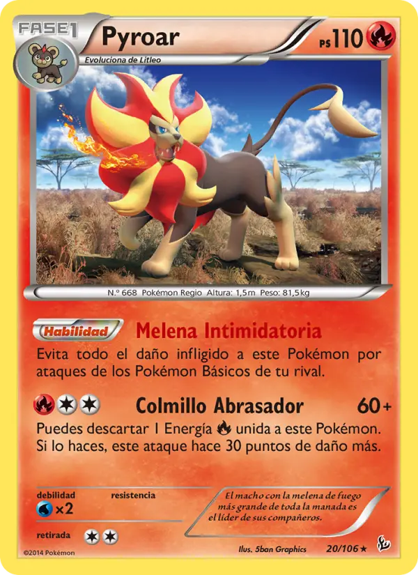 Pyroar #20