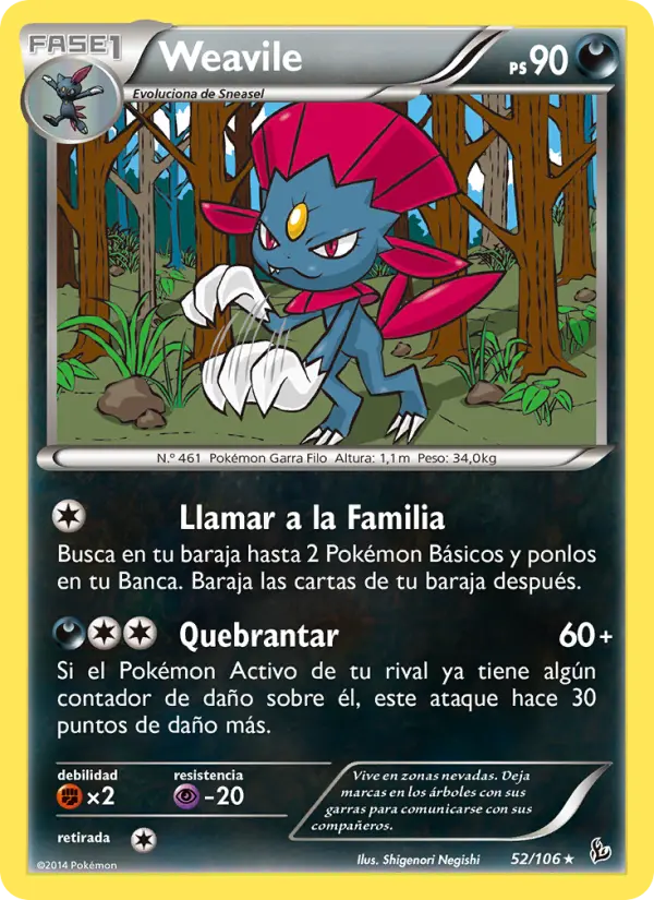 Weavile #52