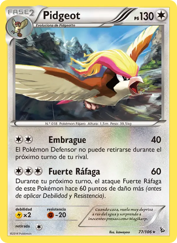 Pidgeot #77