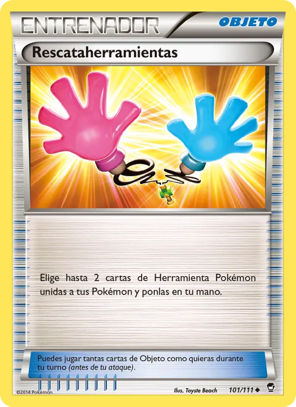 Rescataherramientas #101 — Puños Furiosos (Reverse Holo)