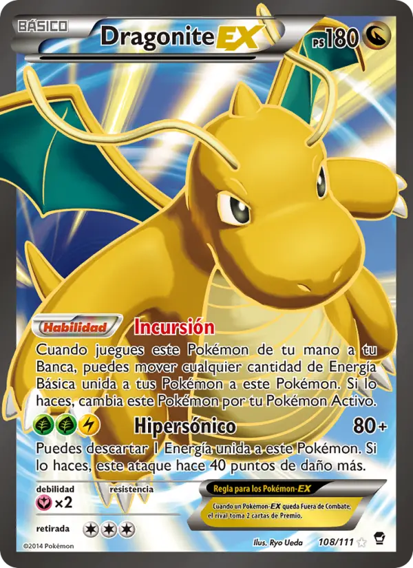 Dragonite EX #108