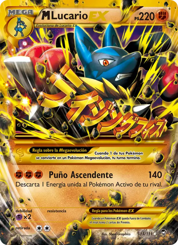 M-Lucario EX #113