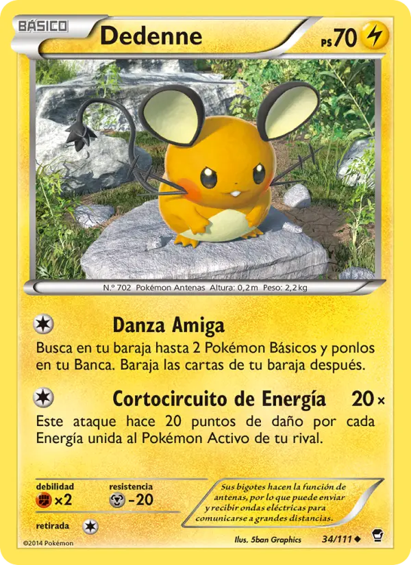 Dedenne #34