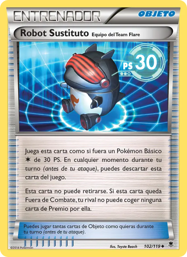 Robo Substitute Team Flare Gear #102
