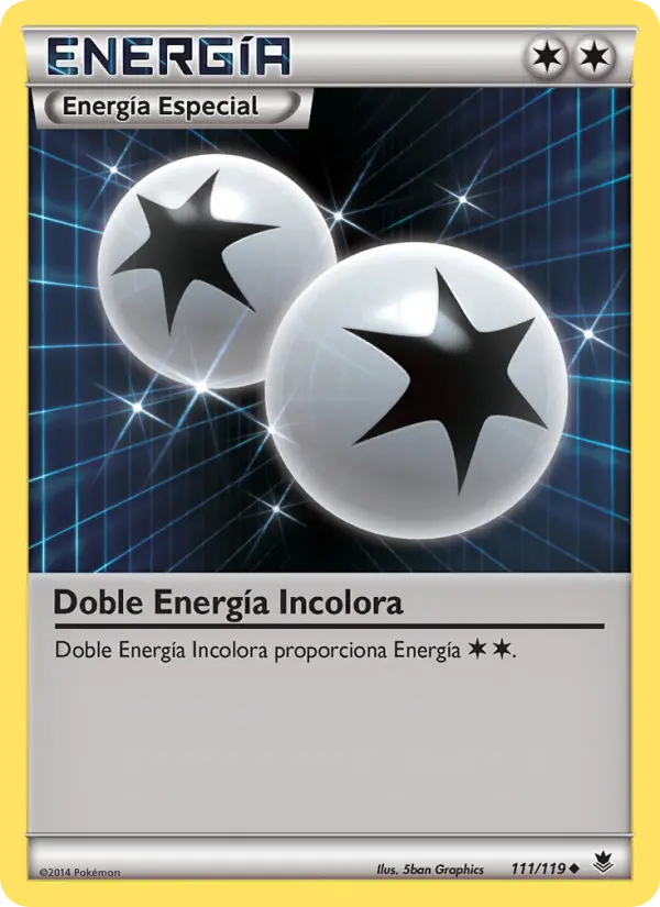 Double Colorless Energy #111