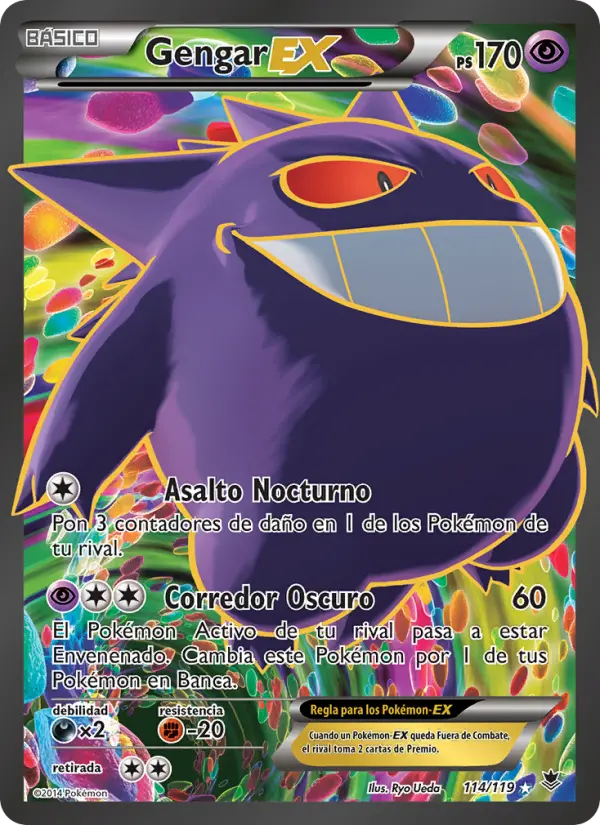 Gengar EX #114