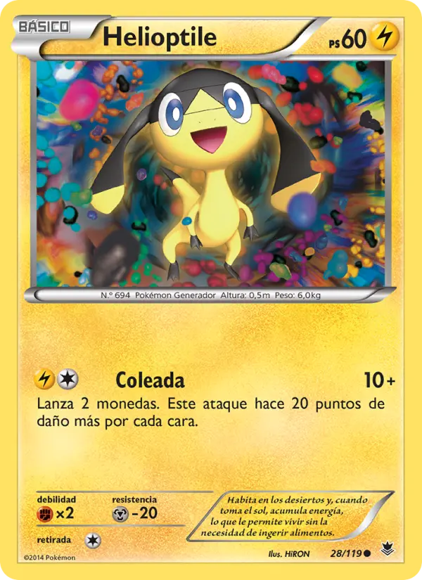 Helioptile #28