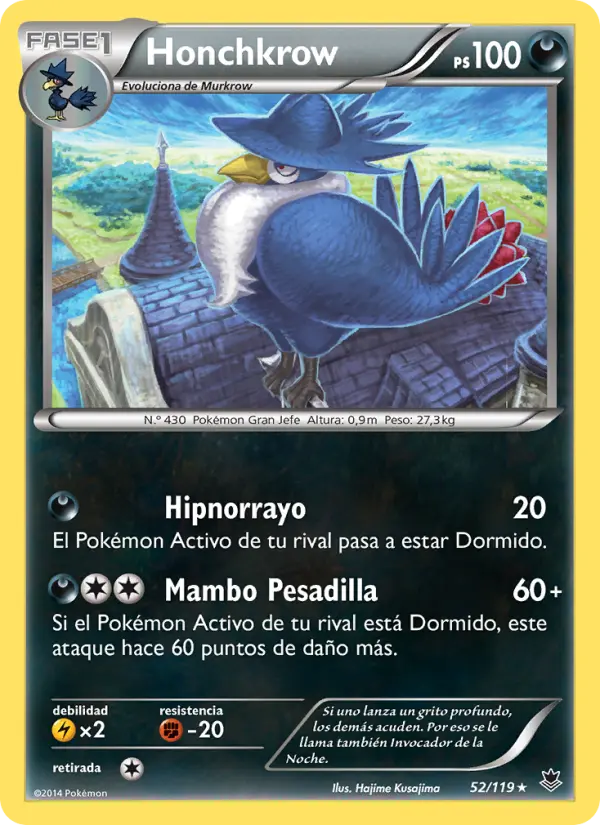 Honchkrow #52