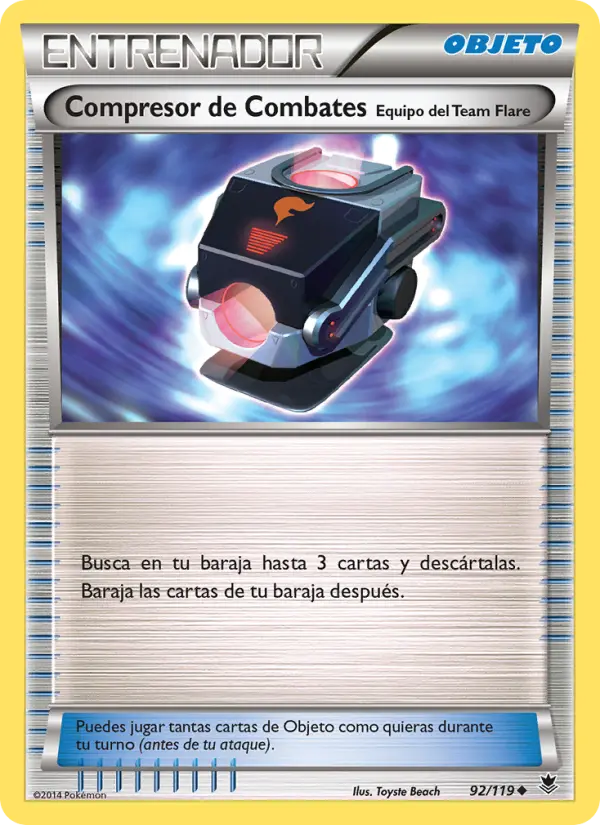 Compresor de Combates Equipo del Team Flare #92 — Fuerzas Fantasmales