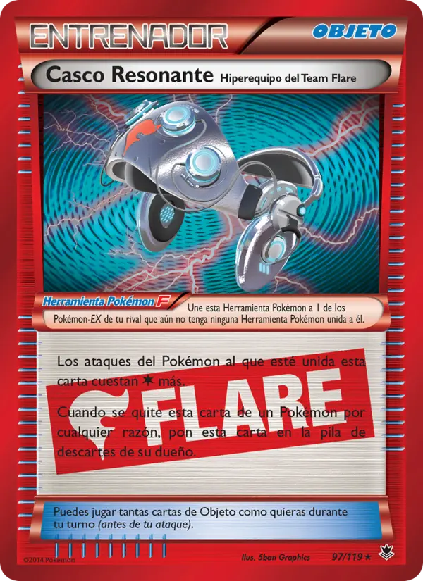 Casco Resonante Hiperequipo del Team Flare #97
