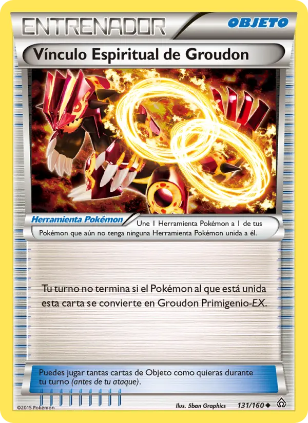Vínculo Espiritual de Groudon #131 — Duelos Primigenios