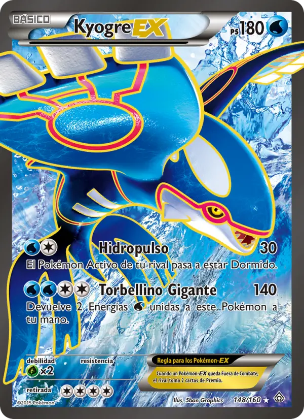 Kyogre ex #148