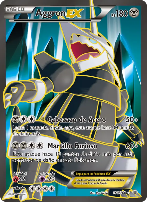 Aggron EX #153