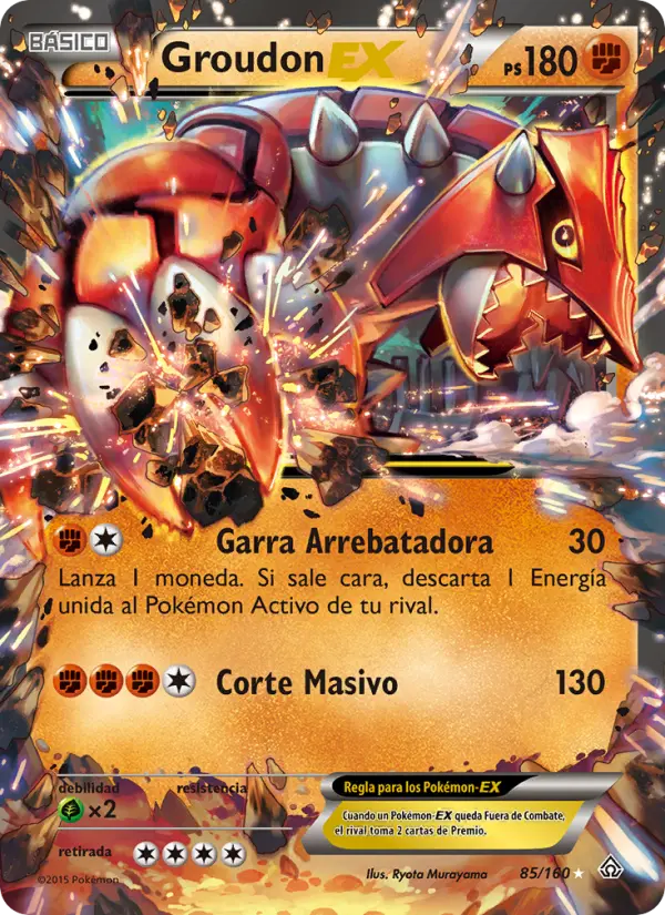 Groudon EX #85