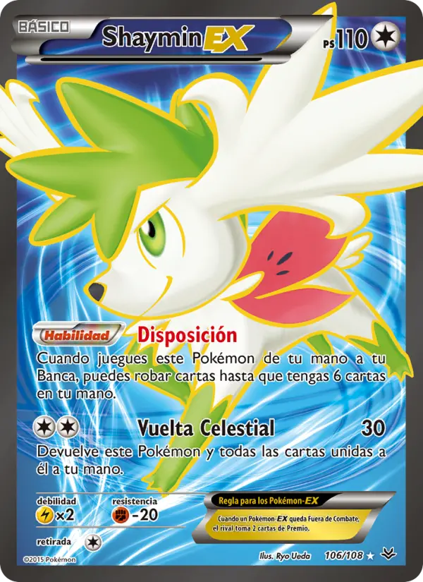 Shaymin-EX #106