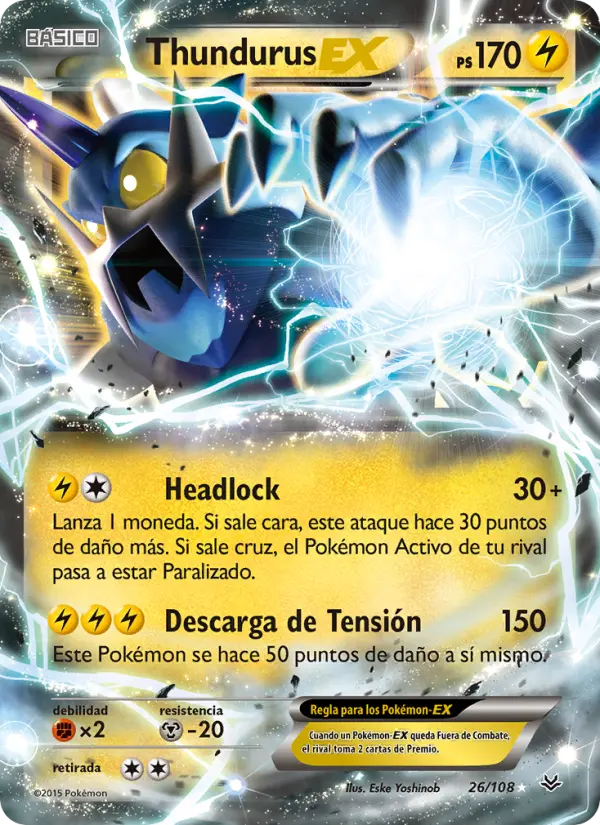 Thundurus-EX #26