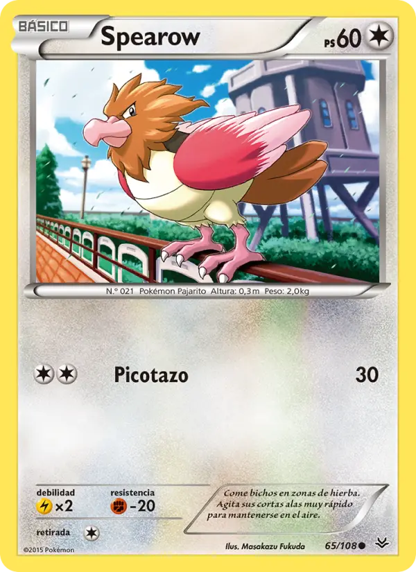 Spearow #65 — Cielos Rugientes