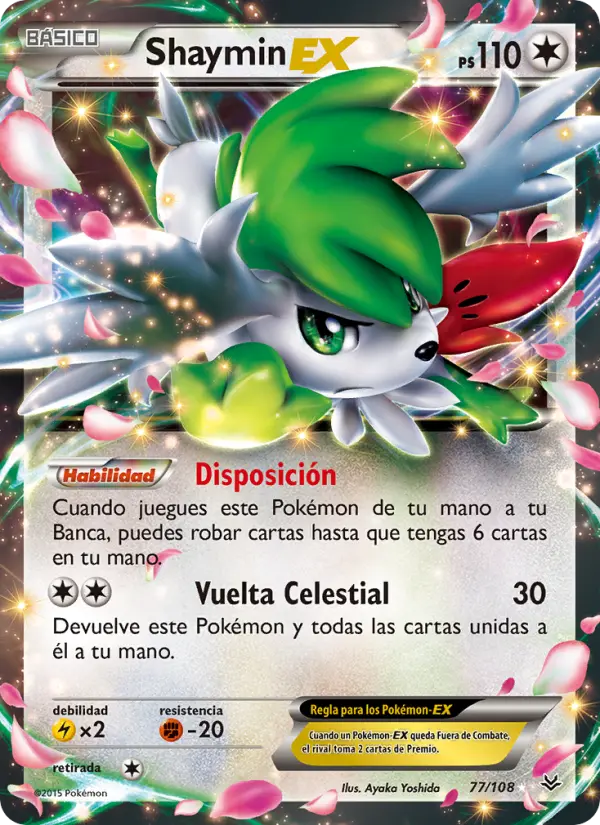 Shaymin-EX #77