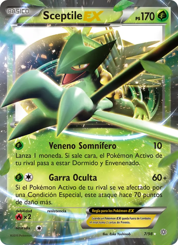 Sceptile EX #7 — Antiguos Orígenes