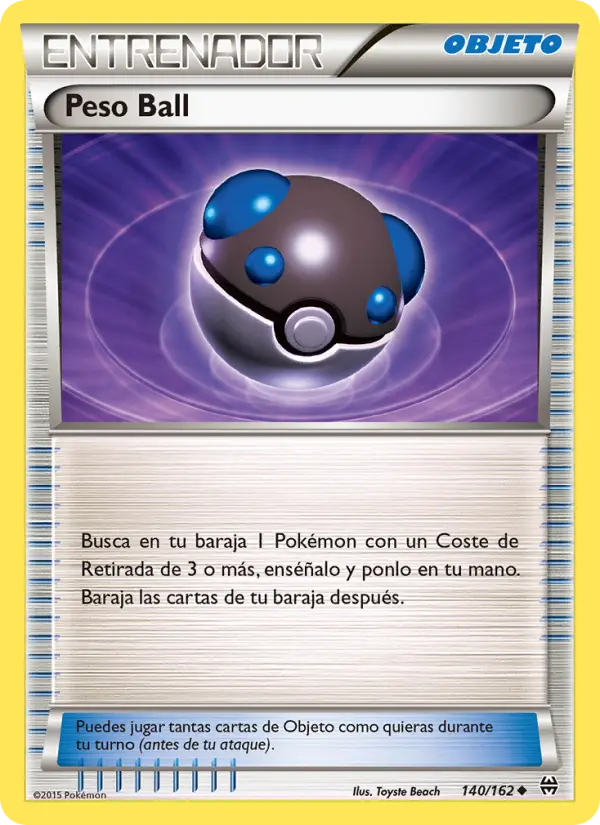 Peso Ball #140 — Turbo Impulso