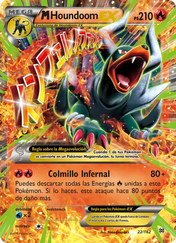 M-Houndoom EX #22