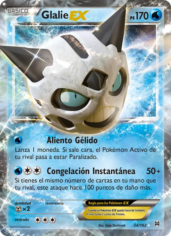 Glalie EX #34 — Turbo Impulso