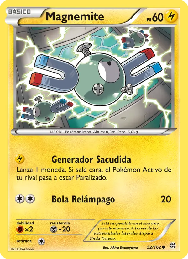 Magnemite #52 — Turbo Impulso