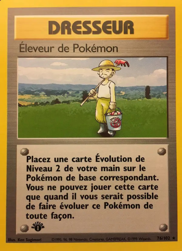 Éleveur de Pokémon #76 — Set de Base