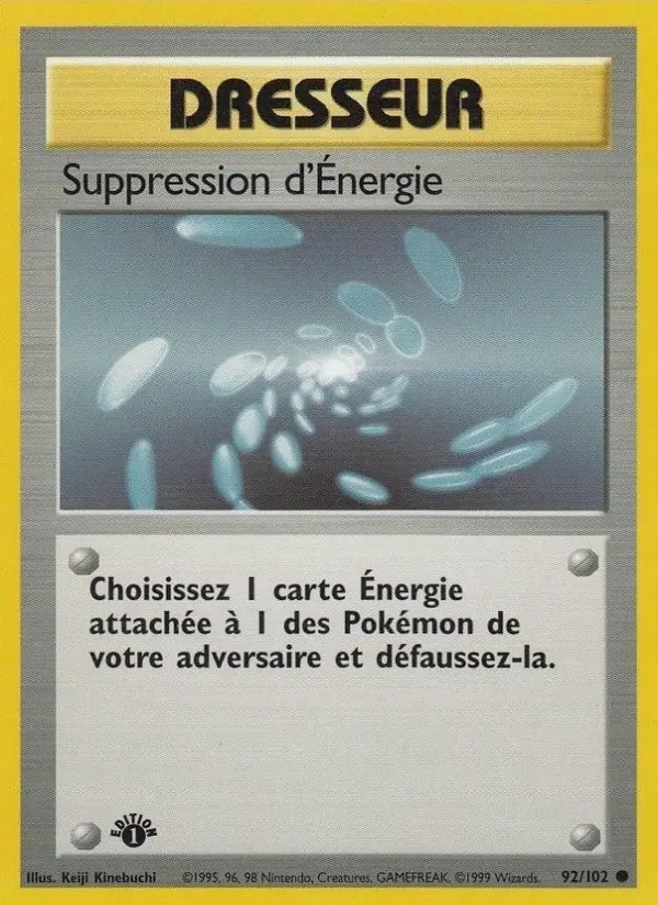 Suppression d'Énergie #92 — Set de Base