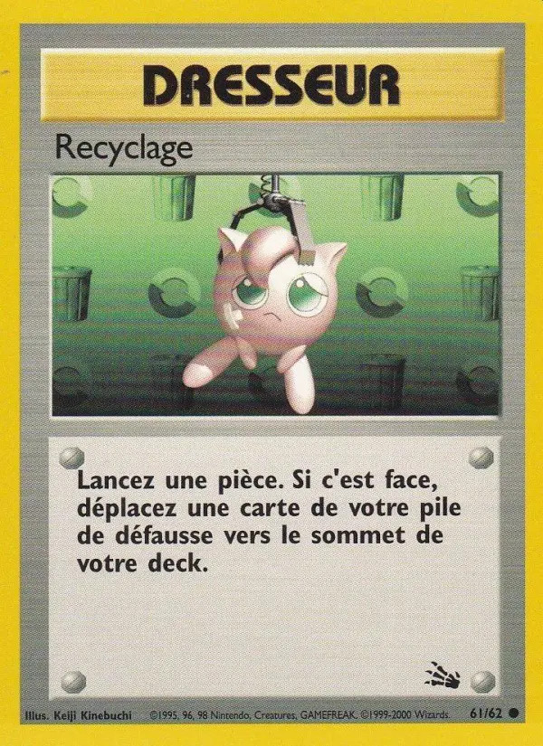 Recyclage #61 — Fossile